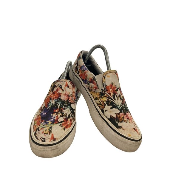 Vans Shoes - Vans unisex size Women's 6.5 Men's 5.0 Floral Canvas skate sneakers shoes